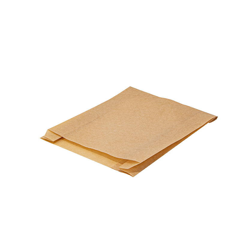 Komposztálható chips snack cookie barna kraft papírcsomagoló táskák